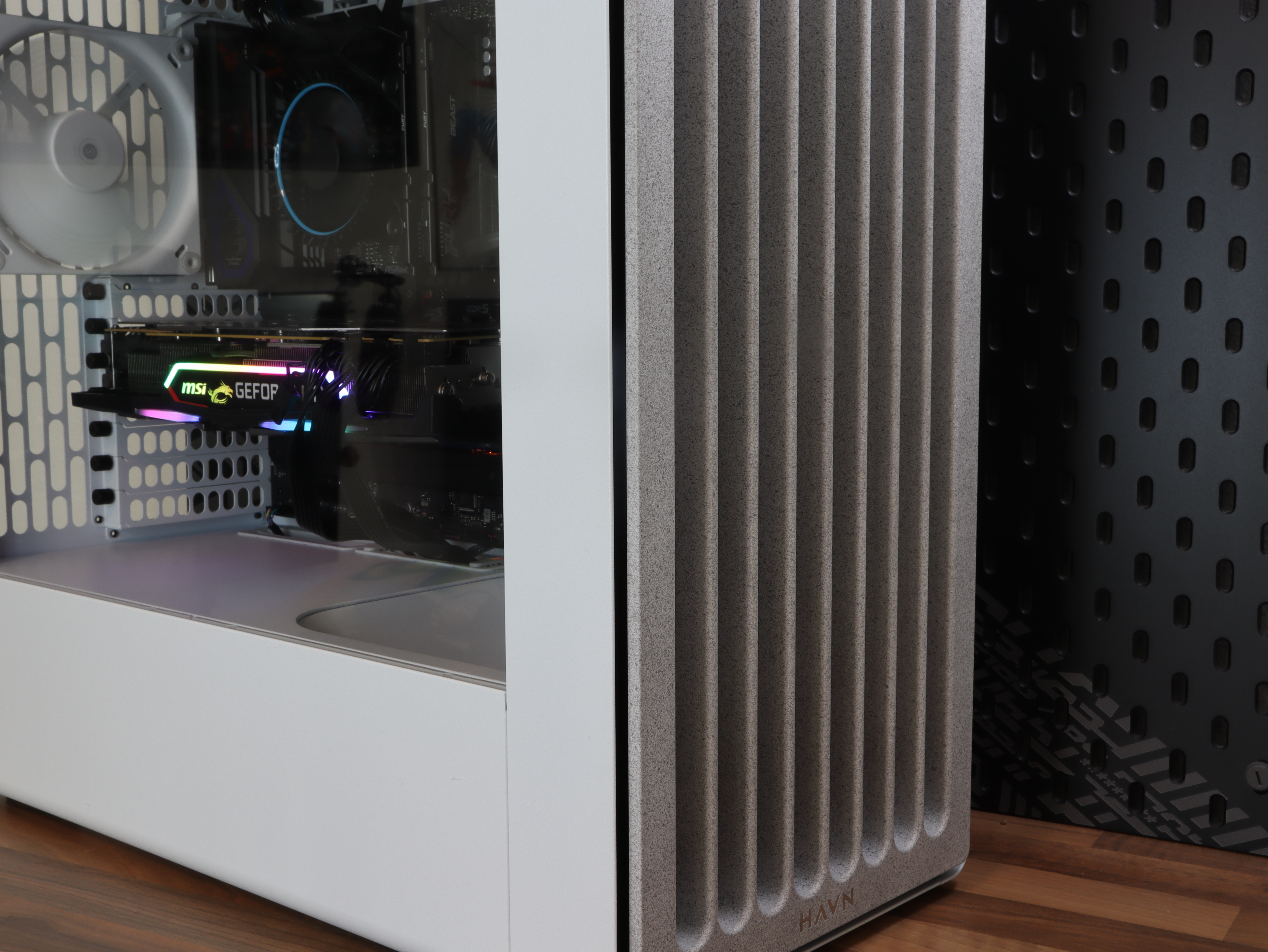 Air cooler Aerodynamic HFF 180mm large HAVN BF 360 Semi-open Airflow Chassis.JPG